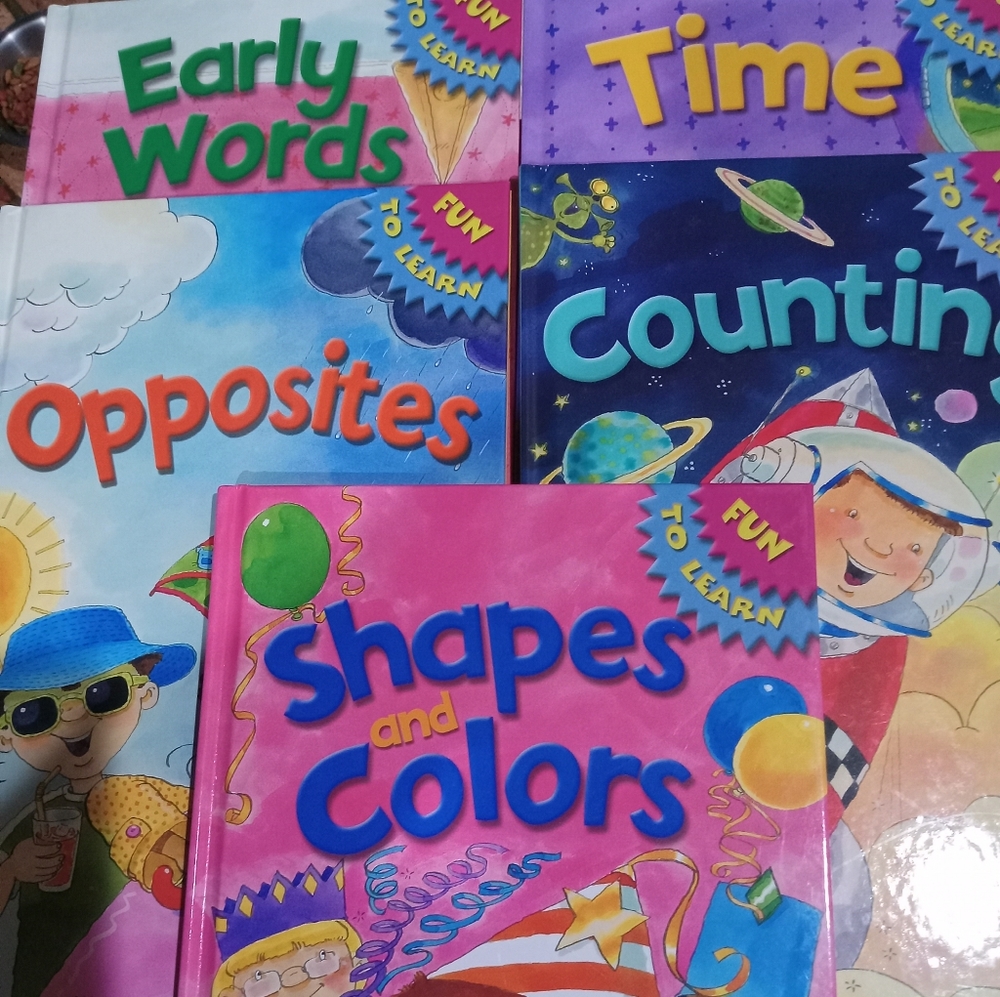 5 Home School Learning Books, HB
